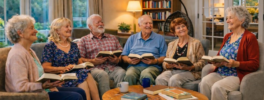 Книжный Клуб Для Пожилых